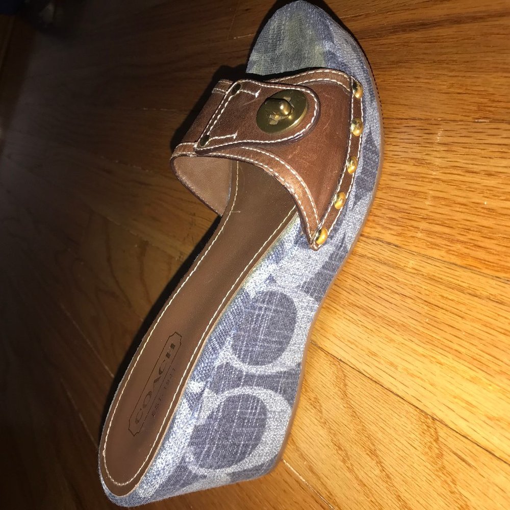 Coach Wedge Sandals